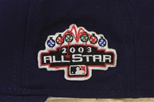 2003 Rondell White San Diego Padres Signed & Inscribed All Star Game Cap (MEARS LOA/JSA)