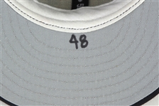 2002 Torii Hunter Minnesota Twins Signed & Inscirbed All Star Game Home Run Derby Cap (MEARS LOA/JSA)