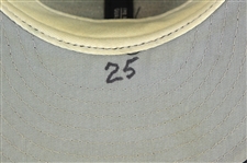 2004 Rafael Palmeiro Baltimore Orioles Signed & Inscribed Game Worn Cap (MEARS LOA/JSA)