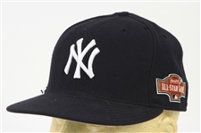 2004 Willie Randolph Joe Torre New York Yankees Dual Signed All Star Game Cap (MEARS LOA/JSA) 