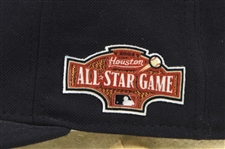 2004 Willie Randolph Joe Torre New York Yankees Dual Signed All Star Game Cap (MEARS LOA/JSA) 