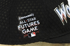2017 Livan Hernandez World Team Signed All Star Futures Game Cap (MEARS LOA/JSA)
