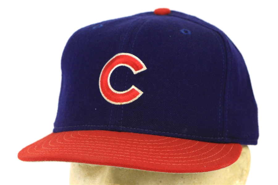 1995 Jim Riggleman Chicago Cubs Signed All Star Game Worn Cap (MEARS LOA/JSA/MLBPA Letter)