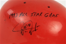 1994 Darren Daulton Philadephia Phillies Signed & Inscribed Game Worn Batting Helmet (MEARS LOA/JSA)
