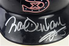 1997 (June 16) Ray Durham Chicago White Sox Signed Game Worn Throwback Batting Helmet (MEARS LOA/JSA)