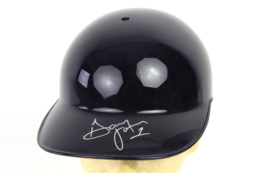 2014 (May 4) Gary Jones Chicago Cubs Signed 1929 Throwback Game Worn Coaches Helmet (MEARS LOA/JSA/MLB Hologram)