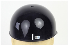 2014 (May 4) Gary Jones Chicago Cubs Signed 1929 Throwback Game Worn Coaches Helmet (MEARS LOA/JSA/MLB Hologram)