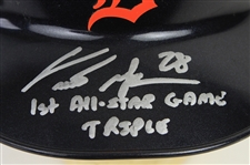 2009 Curtis Granderson Detroit Tigers Signed & Inscribed All Star Game Worn Batting Helmet (MEARS LOA/JSA/MLB Hologram)