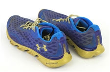 2012 Pablo Sandoval San Francisco Giants Signed Under Armour All Star Game Workout Shoes (MEARS LOA)