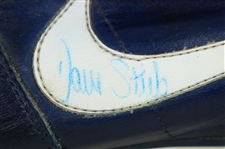 1980's (early) Dave Stieb Toronto Blue Jays Signed Nike Game Worn Cleats (MEARS LOA/JSA)