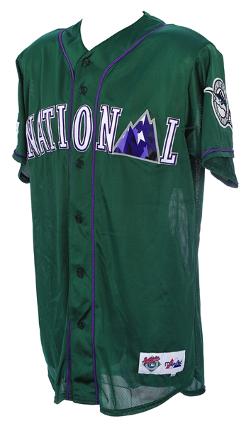 1998 Milt May Florida Marlins All Star Game Batting Practice Jersey (MEARS LOA)