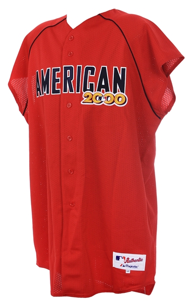 2000 Lou Piniella Seattle Mariners All Star Game Batting Practice Jersey Vest (MEARS LOA)