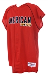 2000 Lou Piniella Seattle Mariners All Star Game Batting Practice Jersey Vest (MEARS LOA)