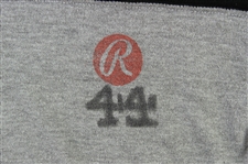 1977-81 Reggie Jackson New York Yankees Game Worn Undershirt (MEARS LOA)