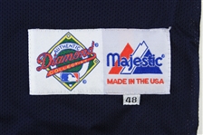 1997 Dusty Baker San Francisco Giants Signed & Inscribed All Star Game Batting Practice Jersey (MEARS LOA/JSA)