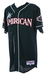 2001 Juan Gonzalez Cleveland Indians Signed & Inscirbed All Star Game Batting Practice Jersey (MEARS LOA/JSA)