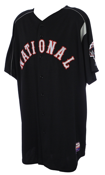 2003 Gary Sheffield Atlanta Braves Signed All Star Game Batting Practice Jersey (MEARS LOA/JSA/MLB Hologram)
