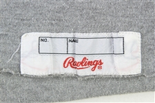1977-81 Reggie Jackson New York Yankees Signed & Inscribed Game Worn Undershirt (MEARS LOA/JSA)