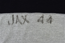 1977-81 Reggie Jackson New York Yankees Signed & Inscribed Game Worn Undershirt (MEARS LOA/JSA)