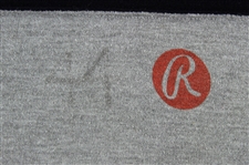 1977-81 Reggie Jackson New York Yankees Signed & Inscribed Game Worn Undershirt (MEARS LOA/JSA)