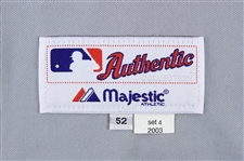 2003 Armando Benitez New York Mets Signed & Inscribed All Star Game Worn Jersey (MEARS LOA/JSA)