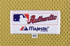 2002 Luis Castillo Florida Marlins Signed All Star Game Batting Practice Jersey (MEARS LOA/JSA/MLB Hologram)