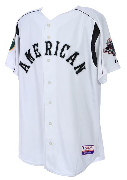 2003 Kieth Foulke Oakland Athletics Signed All Star Game Batting Practice Jersey (MEARS LOA/JSA/MLB Hologram)