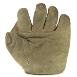1900-10 Spalding White Leather Game Used Full Web Fielder's Mitt (MEARS LOA)
