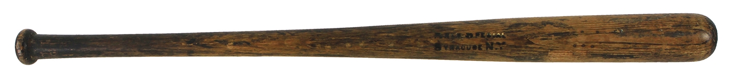 1920s Kren Special Sidewritten Professional Model Game Used Bat (MEARS LOA) 