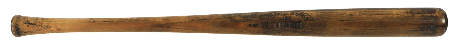 1921-31 Blank Barrel H&B Louisville Slugger Professional Model Game Used Bat (MEARS LOA)