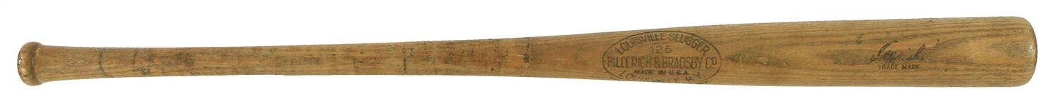 1929-31 Ad Liska Washington Senators H&B Louisville Slugger Professional Model Game Used Bat (MEARS A6.5)