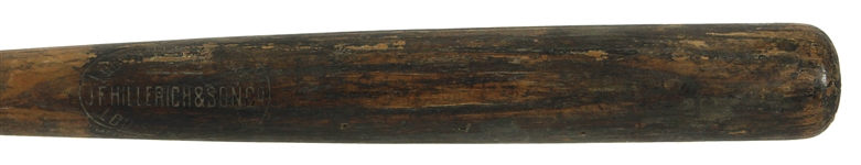 1910-15 Jake Probst JF Hillerich & Son CO. Louisville Slugger Professional Model Bat (MEARS LOA & PSA/DNA)