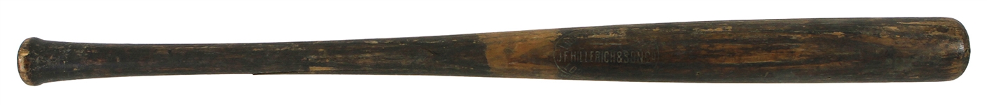 1910-15 Jake Probst JF Hillerich & Son CO. Louisville Slugger Professional Model Bat (MEARS LOA & PSA/DNA)