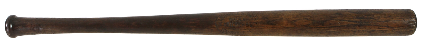 1911-16 Blank Barrel JF Hillerich & Son Co. Louisville Slugger Professional Model Game Used Bat (MEARS LOA)