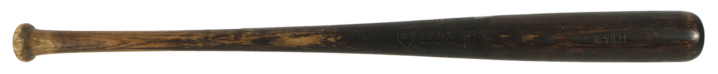 1924 Neville/Charlie Gehringer H&B Louisville Slugger Professional Model Sidewritten Bat (MEARS A9)