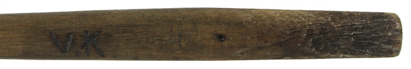 1850s Flat Sided Baseball Bat - An Excellent Example of the Earliest Style of American Baseball Bat Known (MEARS LOA)