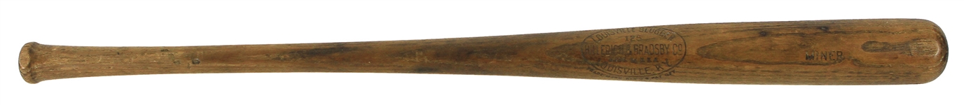 1927 Art Miner/Ivey Wingo H&B Louisville Slugger Professional Model Sidewritten Bat (MEARS A8.5)