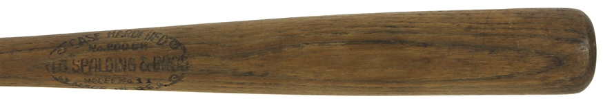1920s AG Spalding & Bros Case Hardened Store Model Baseball Bat