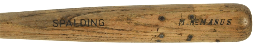 1920s Marty McManus Spalding Store Model Baseball Bat