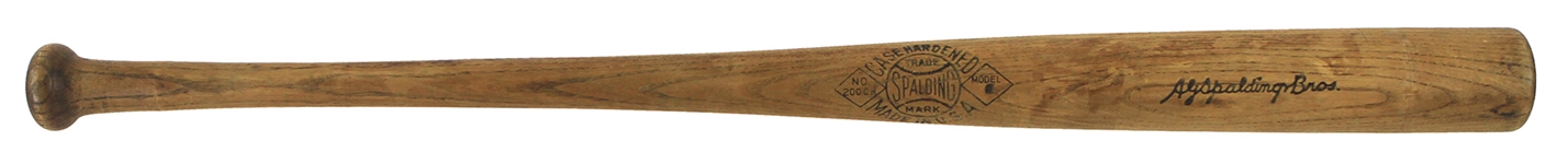 1920's AG Spalding & Bros Case Hardened Store Model Baseball Bat