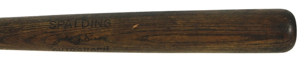 1910s Johnny Evers Spalding Autograph Model Store Model Bat 