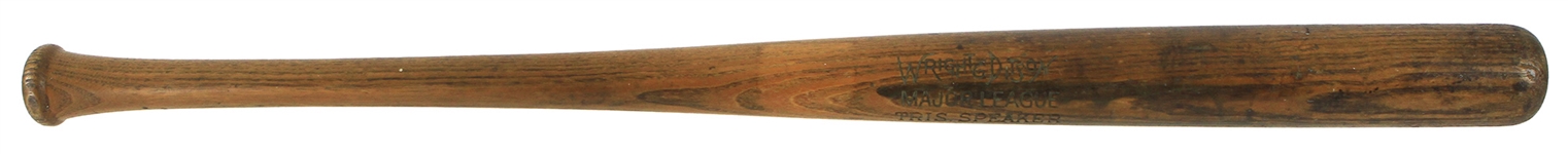 1912-15 Tris Speaker Boston Red Sox Wright & Ditson Major League Model Bat (MEARS LOA)
