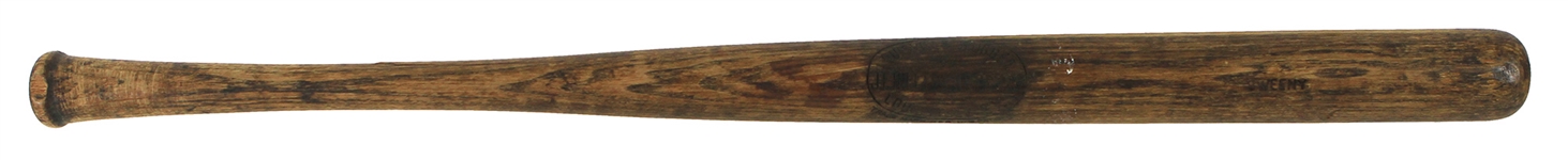 1911-16 Sweeny Sidewritten JF Hillerich & Son Co. Professional Model Game Used Bat (MEARS LOA)