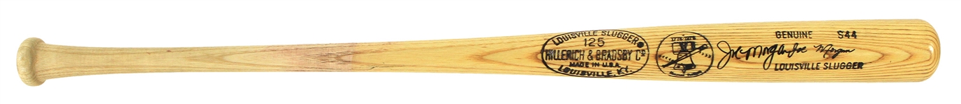 1976 Joe Morgan Cincinnati Reds Signed H&B Louisville Slugger Professional Model Bat (MEARS A5/JSA)