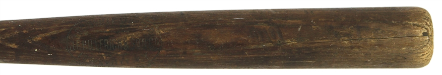 1911-16 JF Hillerich & Son Co. Louisville Slugger Professional Model Blank Barrel Bat (MEARS LOA)
