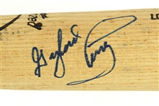 1981 Gaylord Perry Atlanta Braves Signed Louisville Slugger Professional Model Game Used Bat (MEARS LOA/JSA)