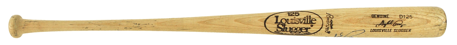 1981 Gaylord Perry Atlanta Braves Signed Louisville Slugger Professional Model Game Used Bat (MEARS LOA/JSA)