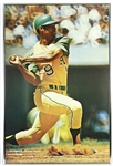 1969 Reggie Jackson Oakland Athletics 24" x 36" Framed MLBPA Poster 