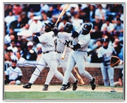 1990s Tony Gwynn San Diego Padres Signed 16" x 20" Framed Time Lapse Photo (JSA/Upper Deck Hologram)
