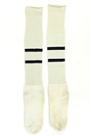 1976-77 Chicago White Sox Softball Style Uniform Socks (MEARS LOA)